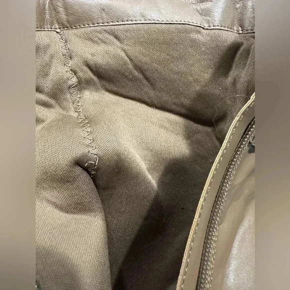 Olivia Ferguson Tan Slouchy Heeled Zipper Ankle Boots - Picture 13 of 15